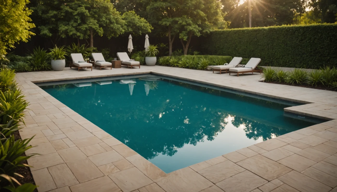 Solutions élégantes pour couvrir votre piscine en toute saison