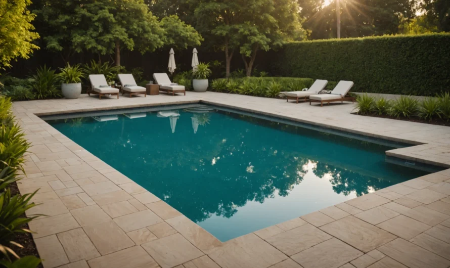 Solutions élégantes pour couvrir votre piscine en toute saison