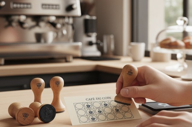 Les avantages inédits des tampons pour personnaliser vos cartes de fidélité