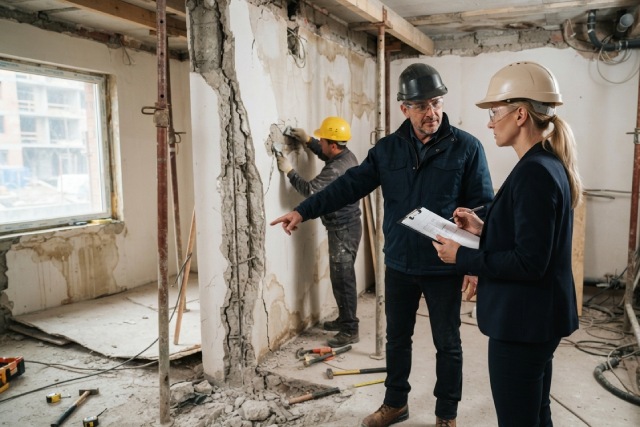 Cas pratiques : découvrir les incidents pris en charge par l’assurance construction